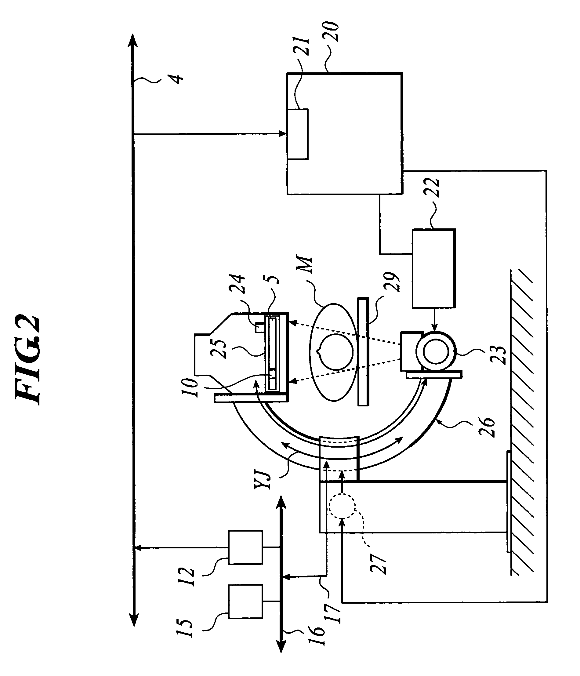 Radiographic imaging apparatus, radiographic imaging program and information recording medium