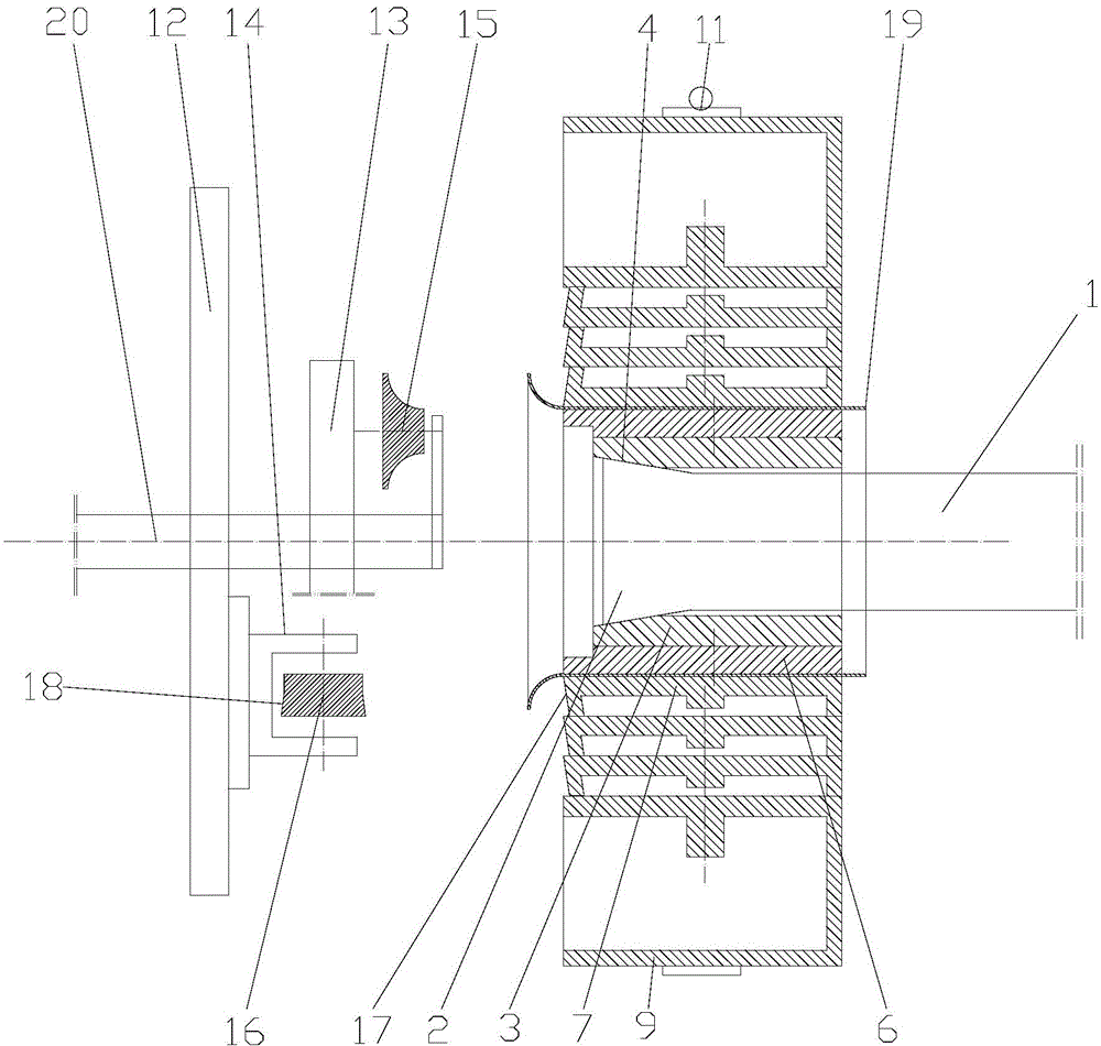 Housing case flanger and use method thereof