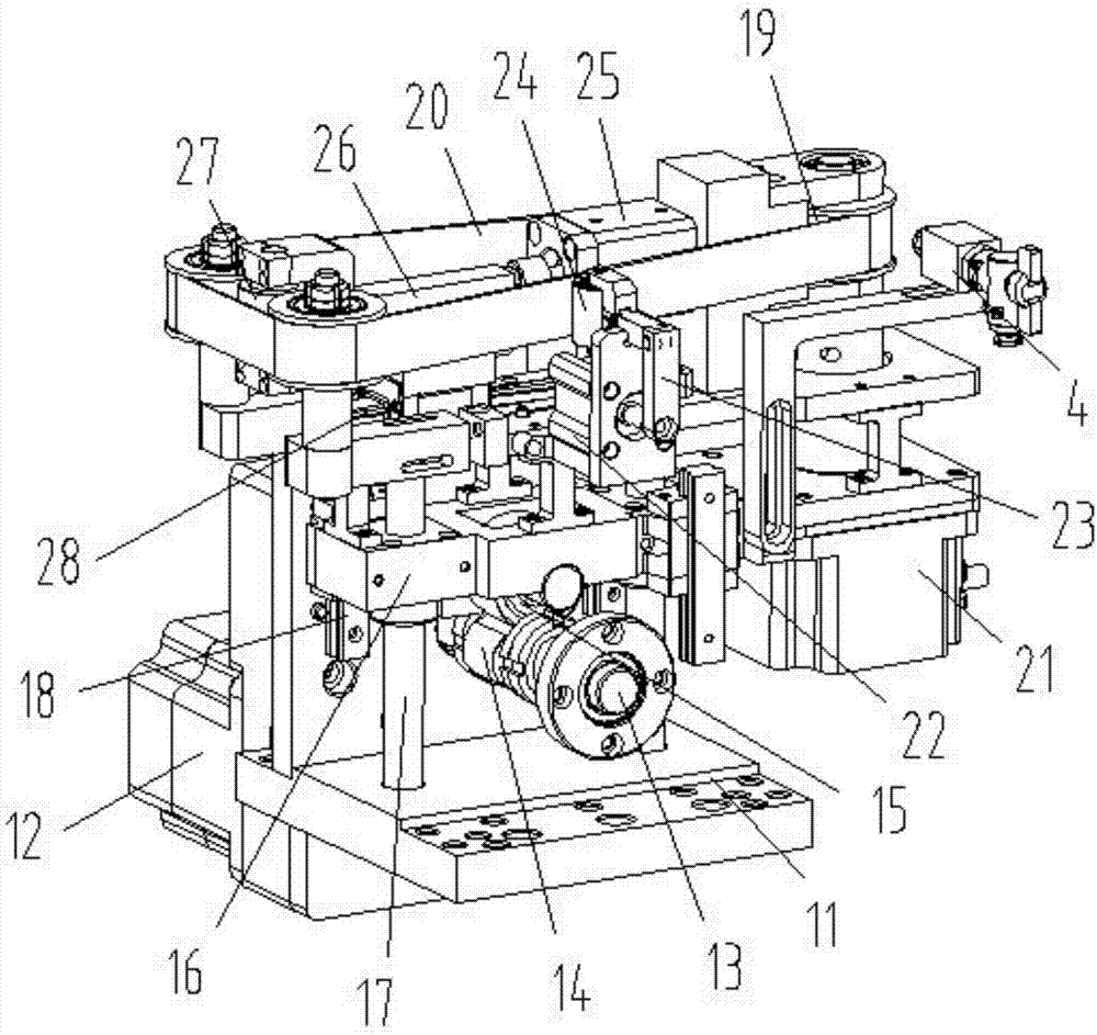 Abrasive belt full-automatic external circle polishing mechanism