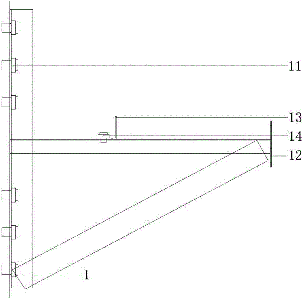 Climber vertical-greening system for medium-/high-rise building