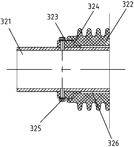 High current rotary indoor high voltage isolating switch