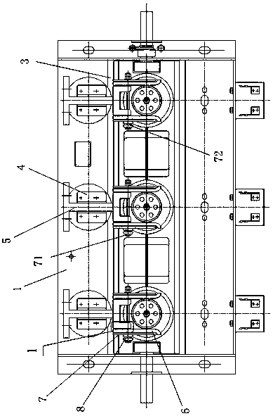 High current rotary indoor high voltage isolating switch