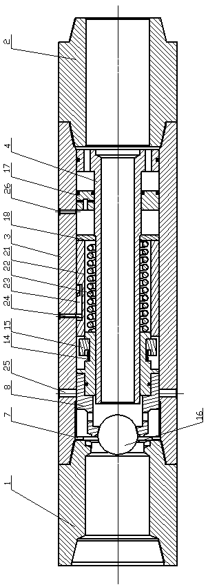 A continuous cycle valve