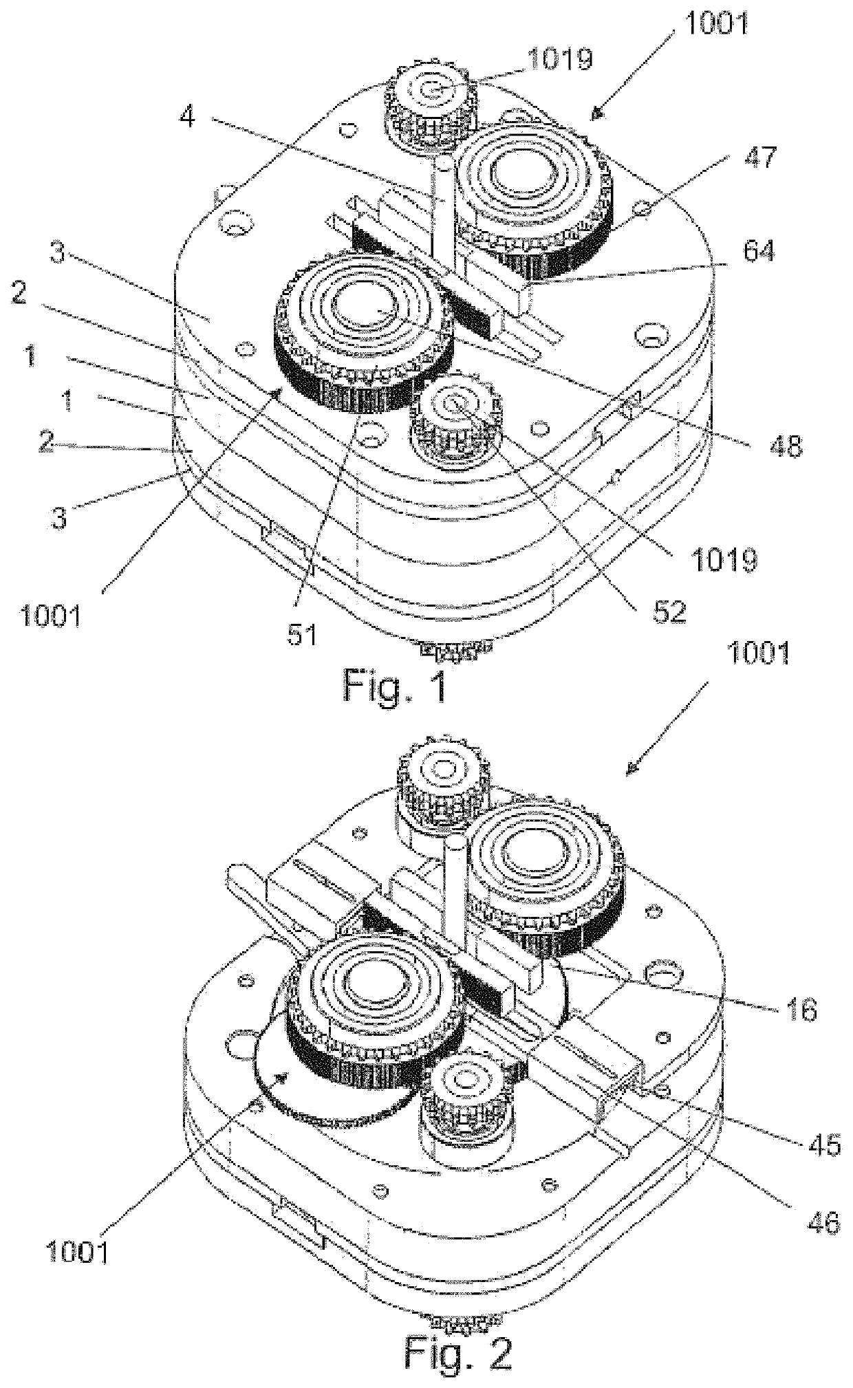 Continuously variable transmission with uniform input-to-output ratio that is non-dependent on friction