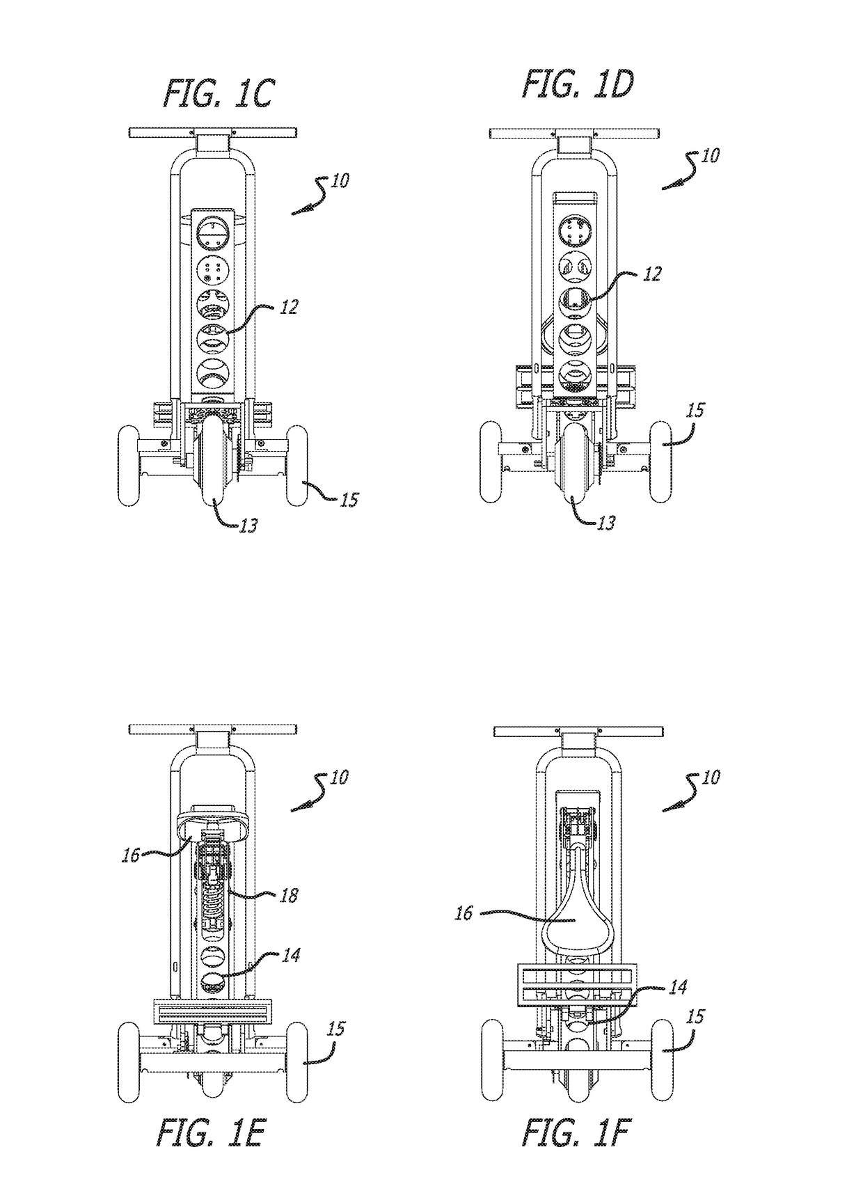 Foldable electric vehicle