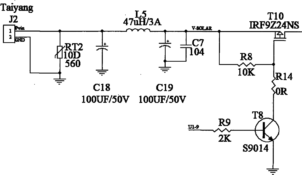 Full-effect full-automatic solar street lamp control system