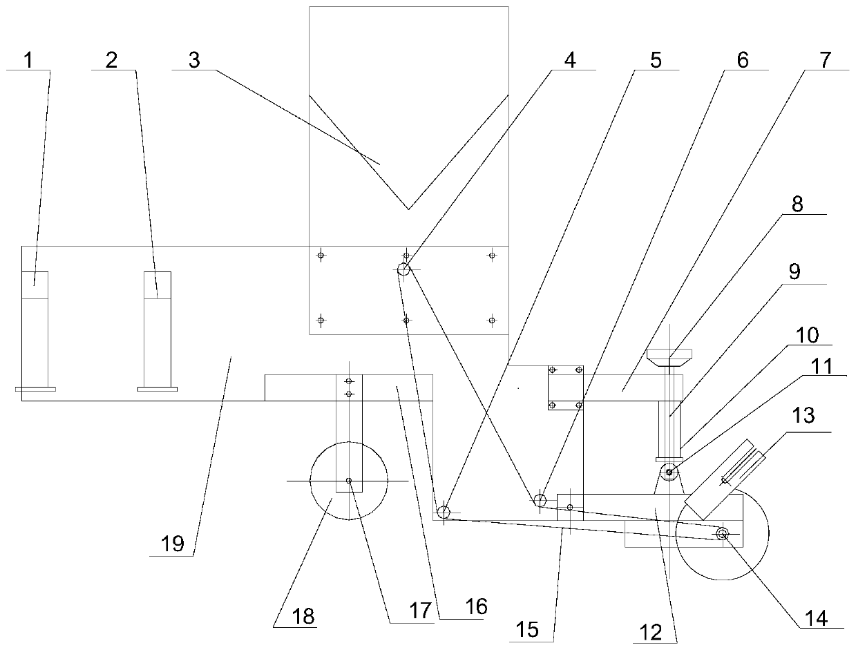 Wheat seeding machine