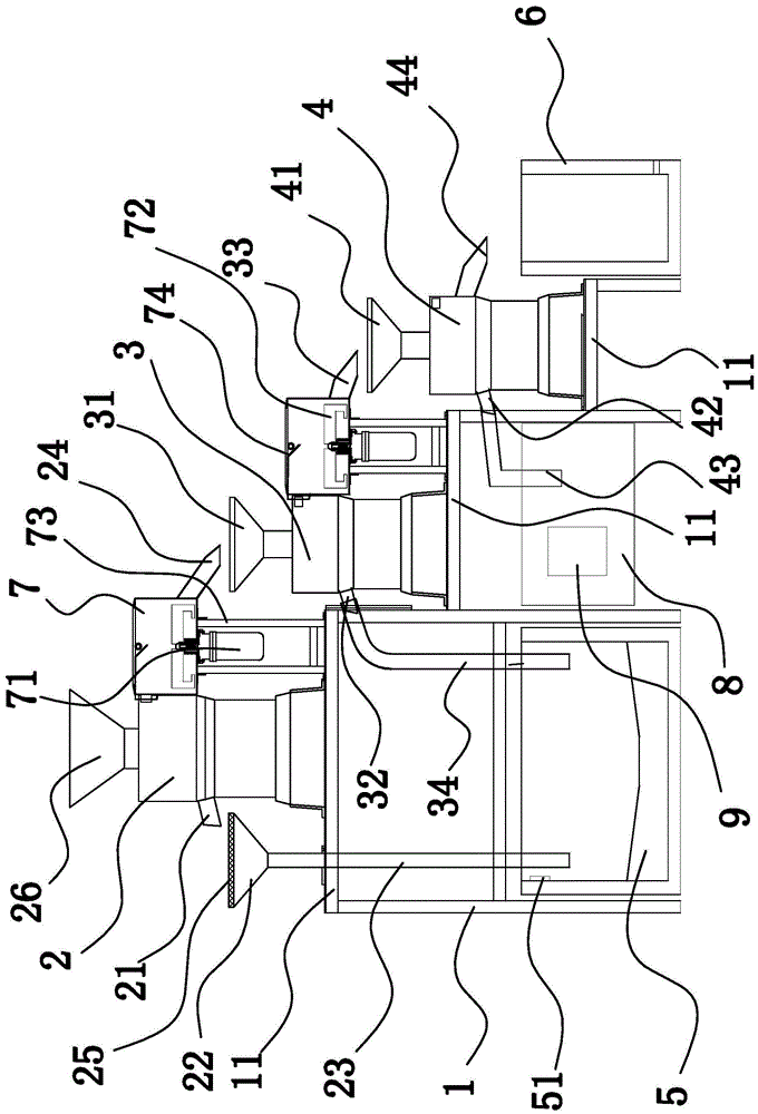 Efficient pulping device