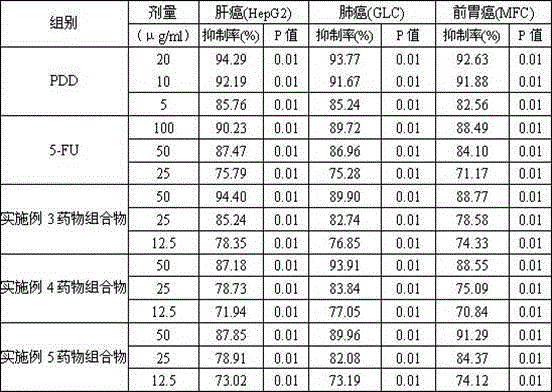 Anti-cancer drug composition containing amentoflavone