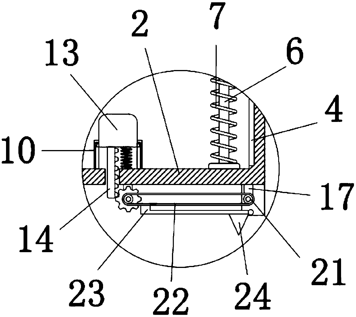 A special automatic control milling processing equipment for computer hard disk base