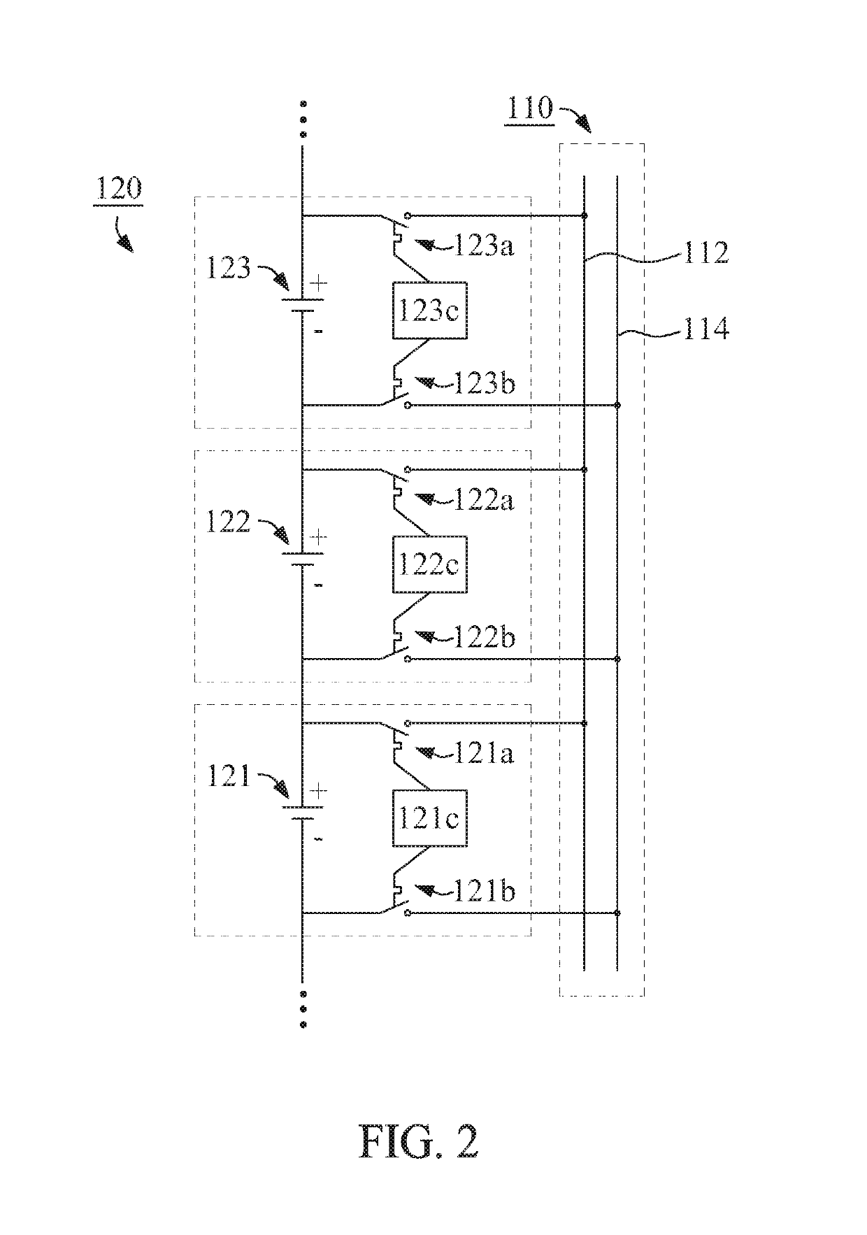 Battery balance management circuit