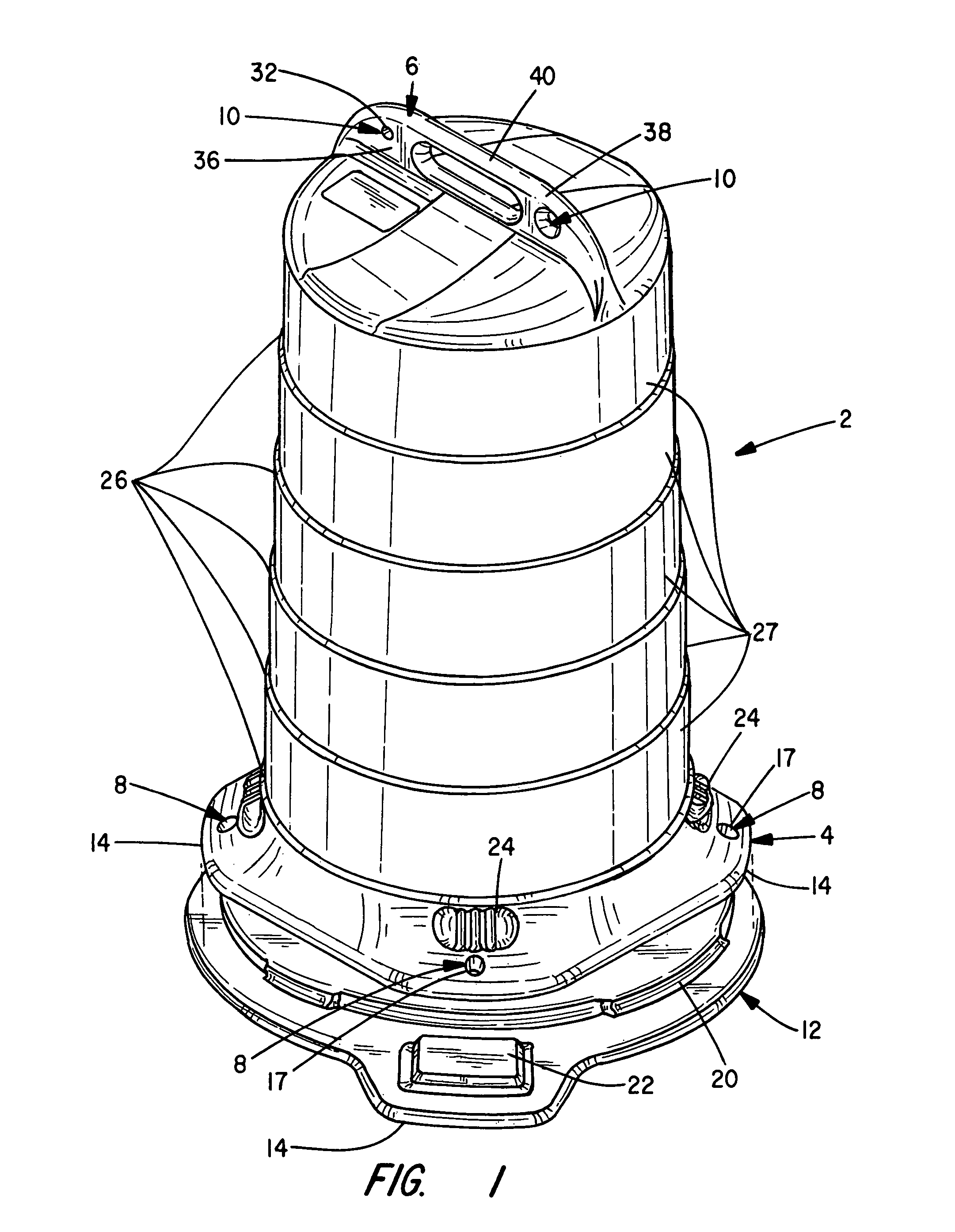 Traffic declineator barrel