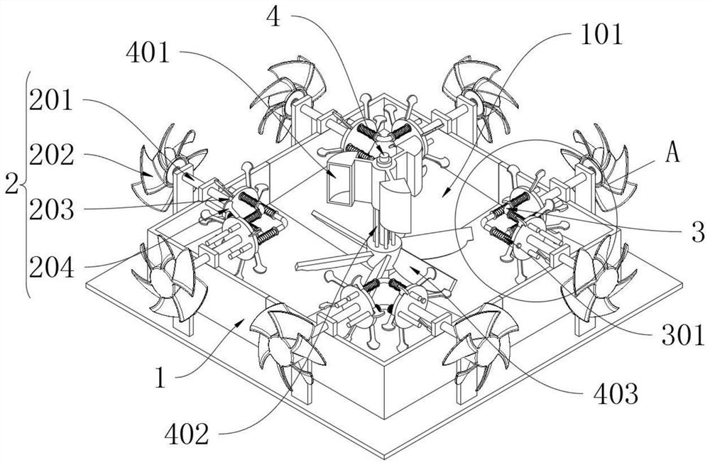 Efficient wind- energy salt airing and turning device for salt field