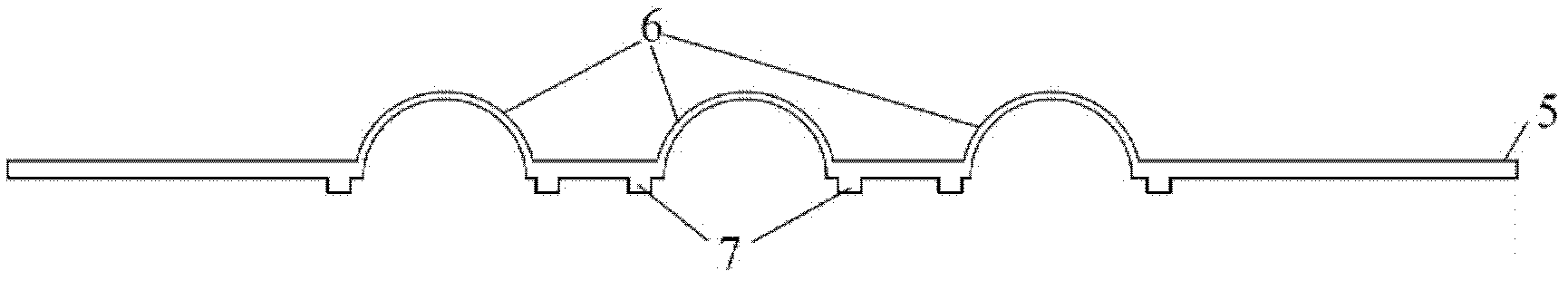 Wafer level packaging method of light emitting diode with adjustable lens focus