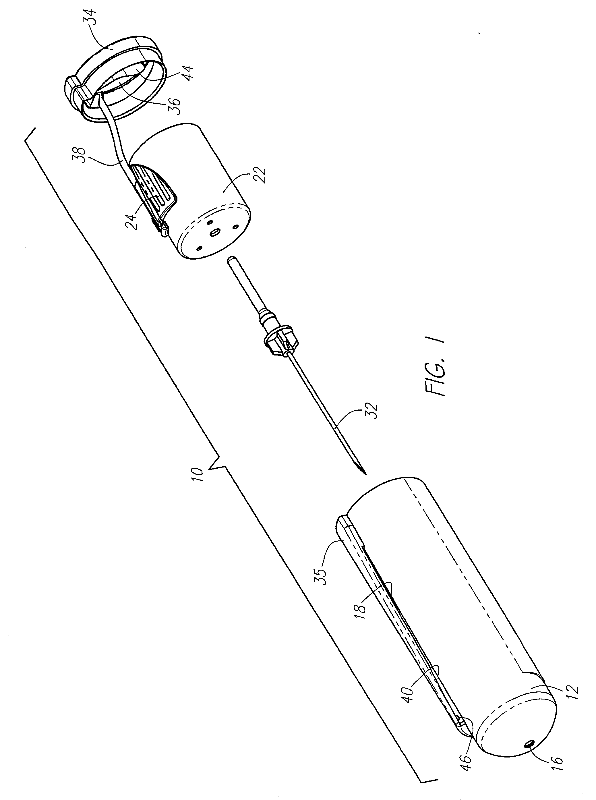 Safety-sheathed phlebotomy needle holder