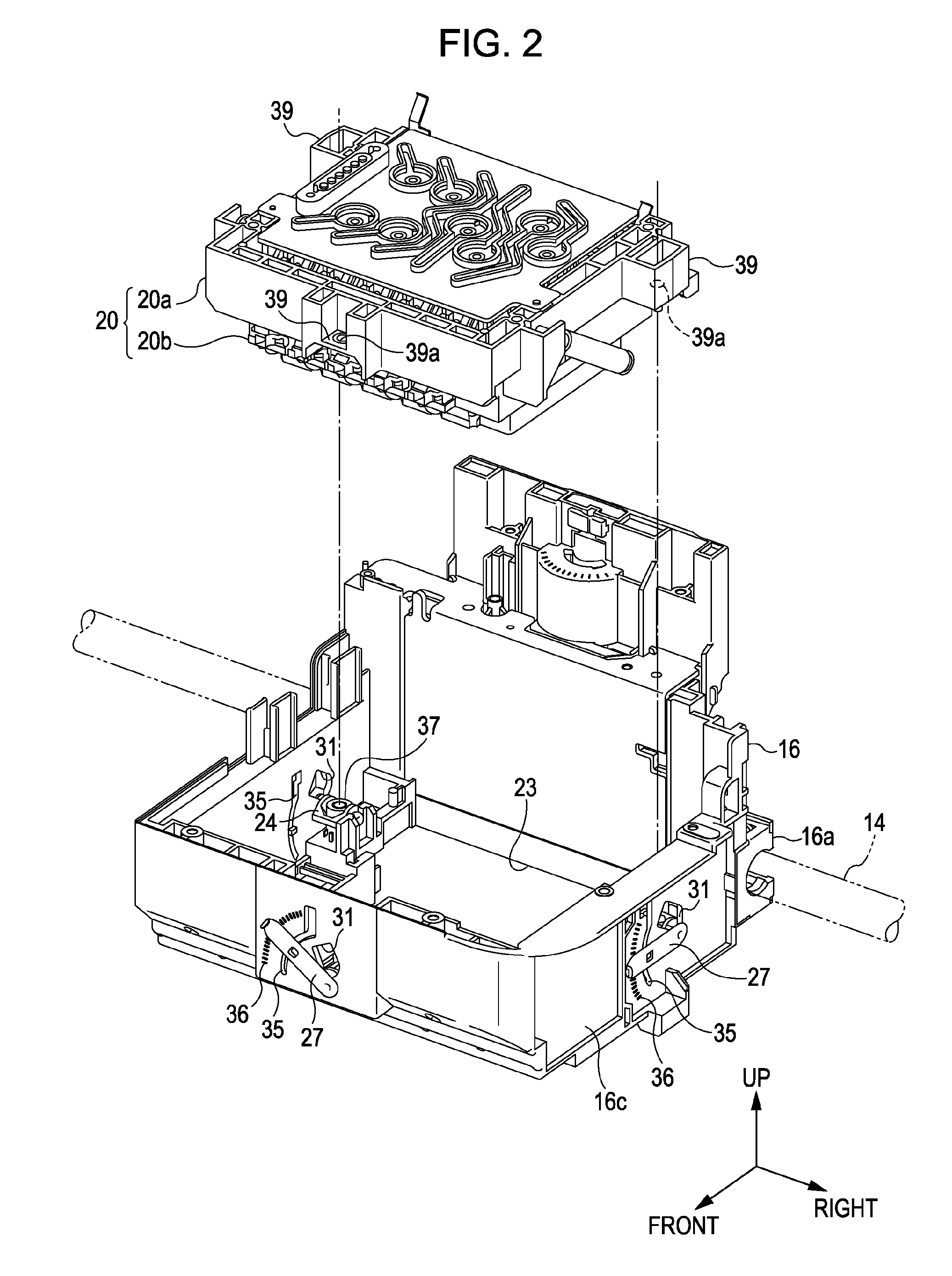 Position adjustment mechanism and recording apparatus