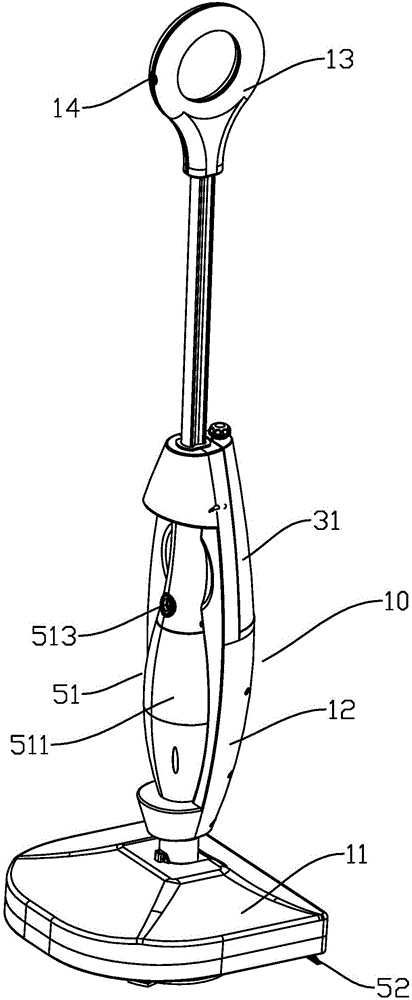 Automatic floor scrubber