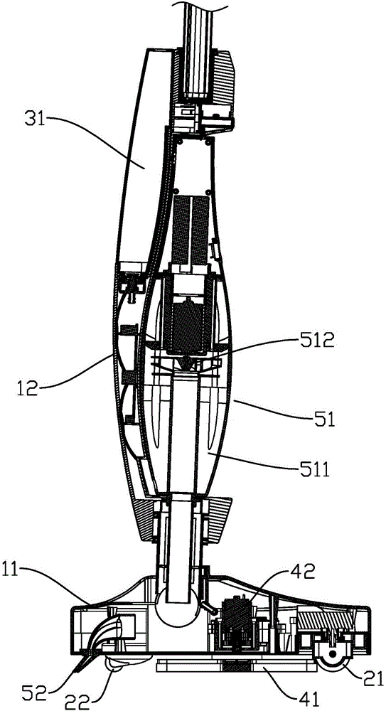 Automatic floor scrubber