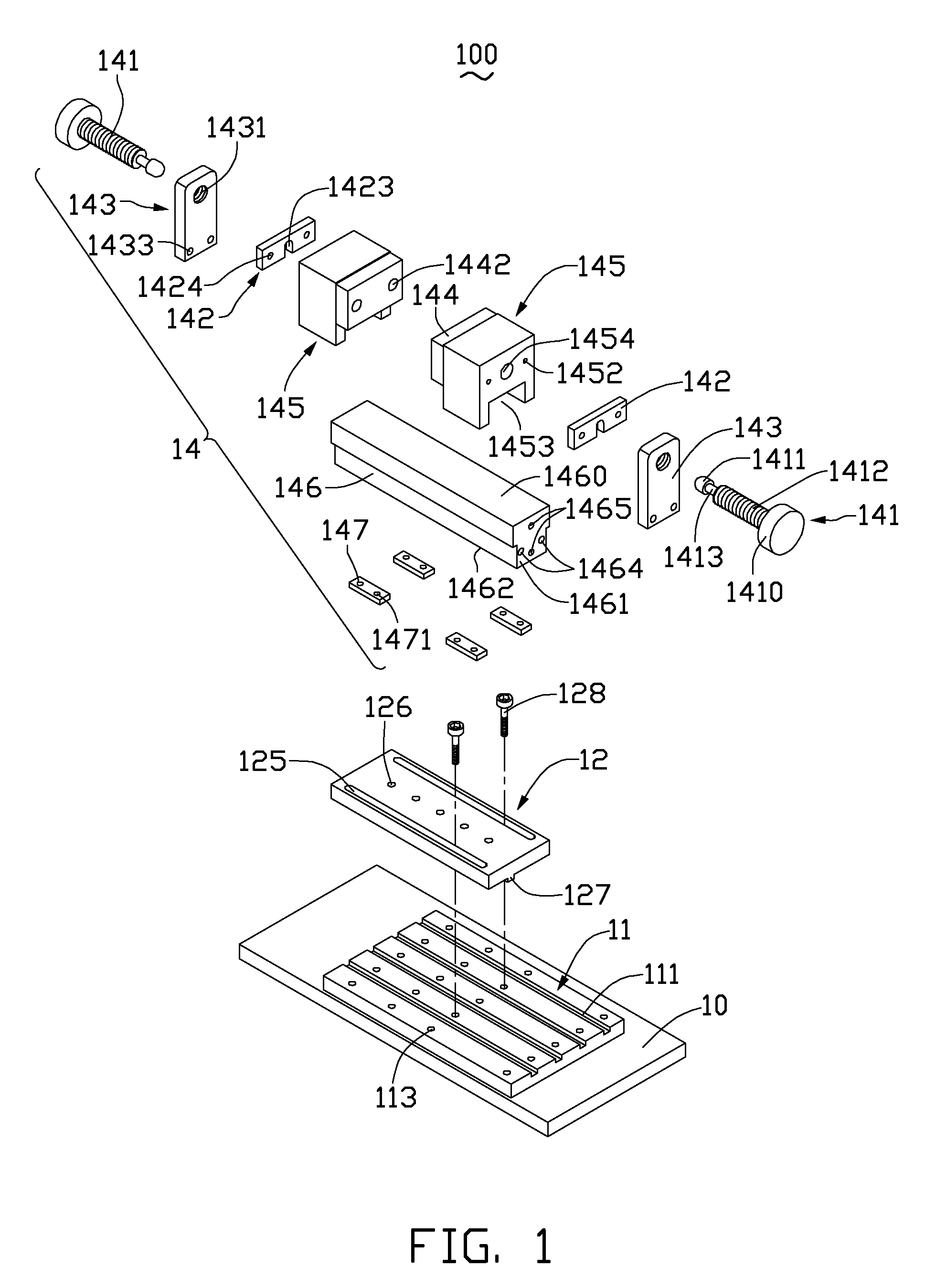 Clamping device for portable electronic device