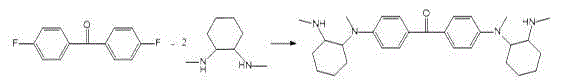 Polycyclic amine modified (branched) polyether acrylate and preparation method thereof