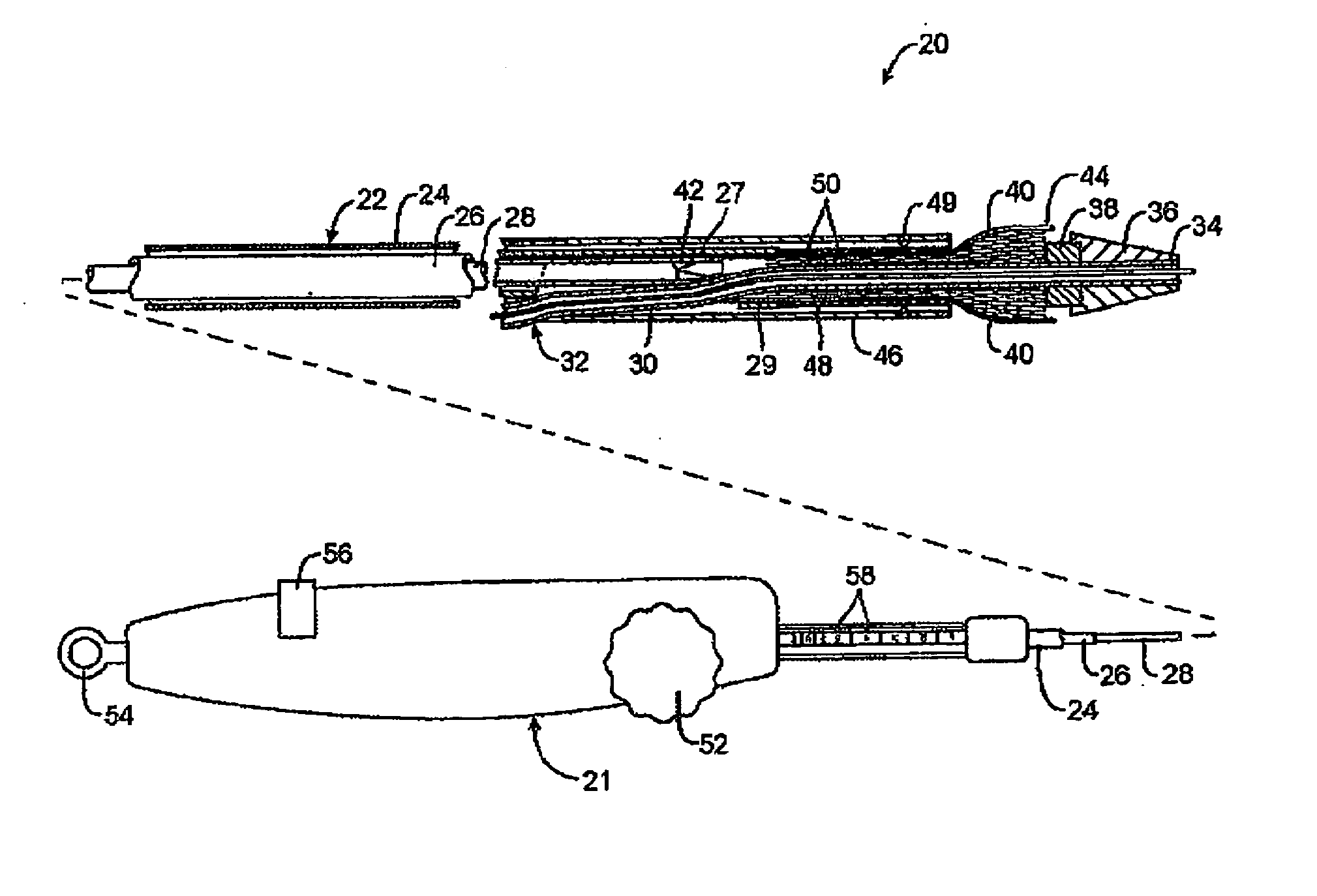 Devices and methods for controlling expandable prosthesis during develoyment