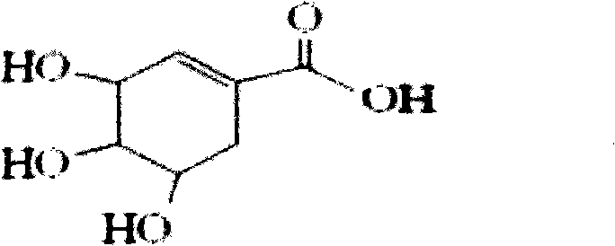 Preparation method of shikimic acid