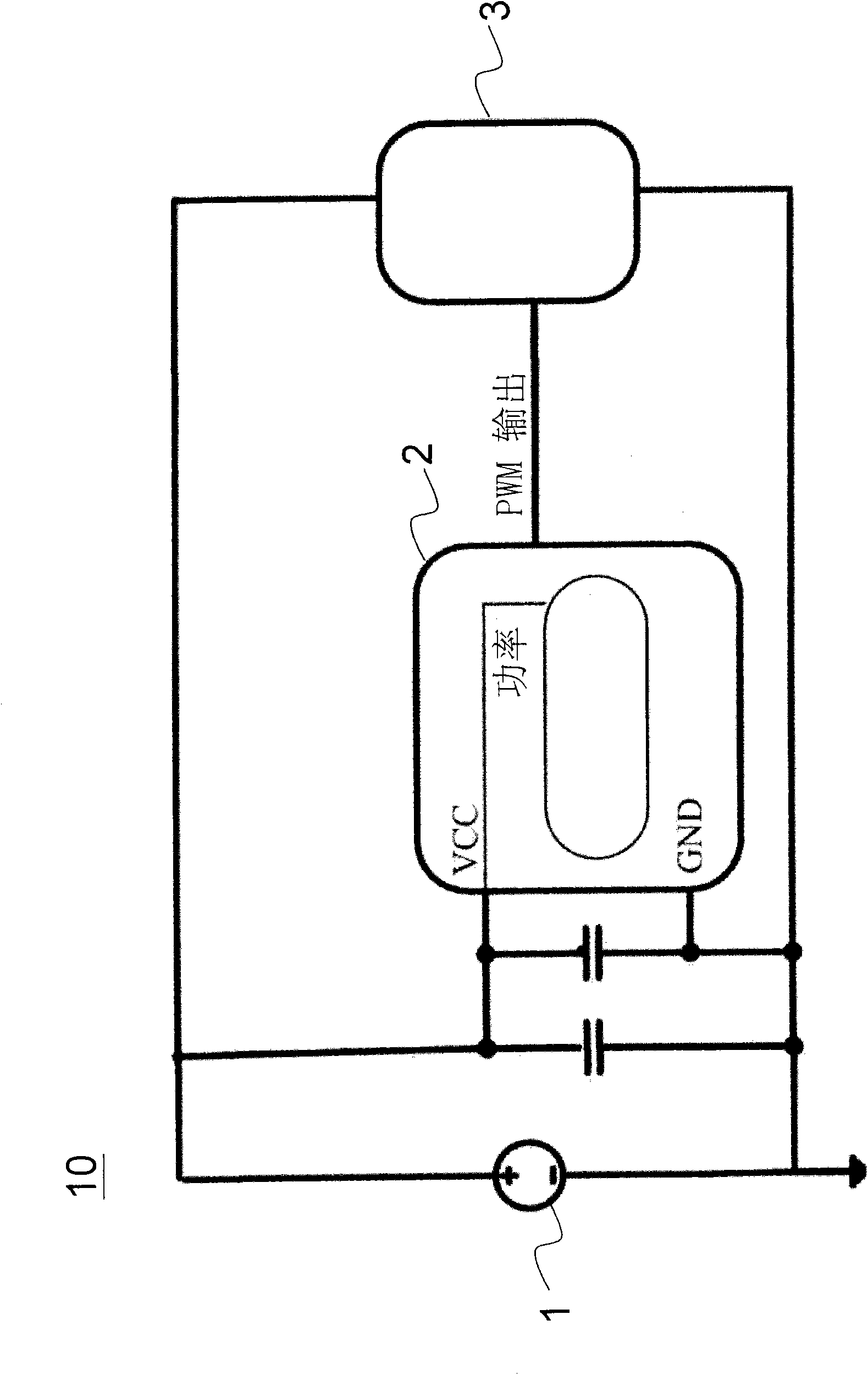 Micro-control unit for providing stable voltage for electric device and system for protecting electric device