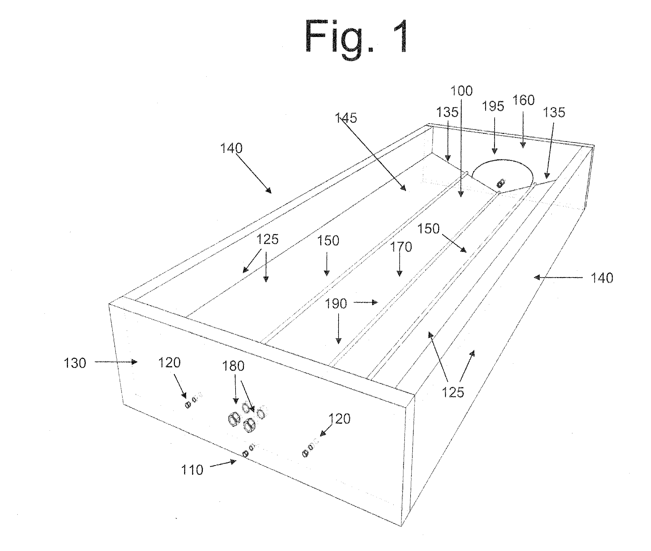 V-Trough Photobioreactor System and Method of Use