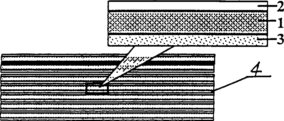 Laminated optical waveguide 3D data memory and its duble-beam record and read-out method