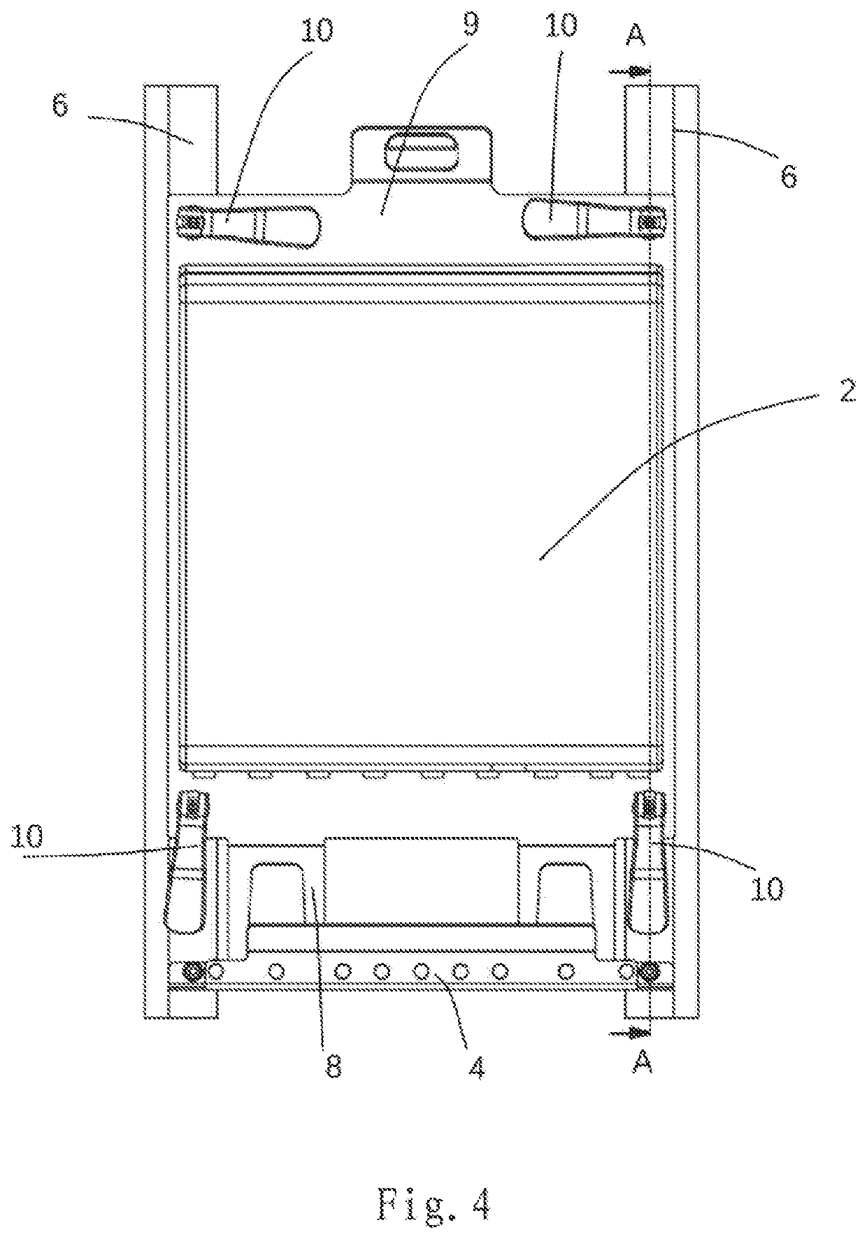 Mounting device and base station antenna system