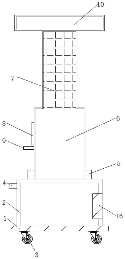 Ventricular synchronous drainage device based on grating sensing