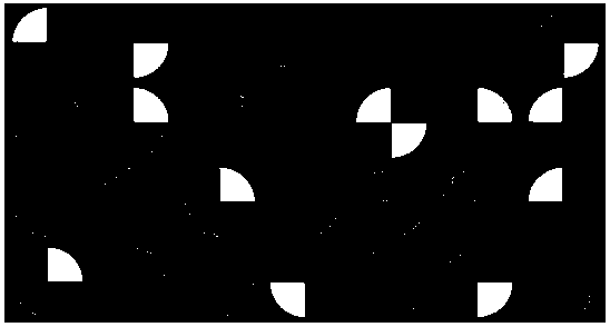 Full-automatic camera parameter calibration method based on colored calibration board