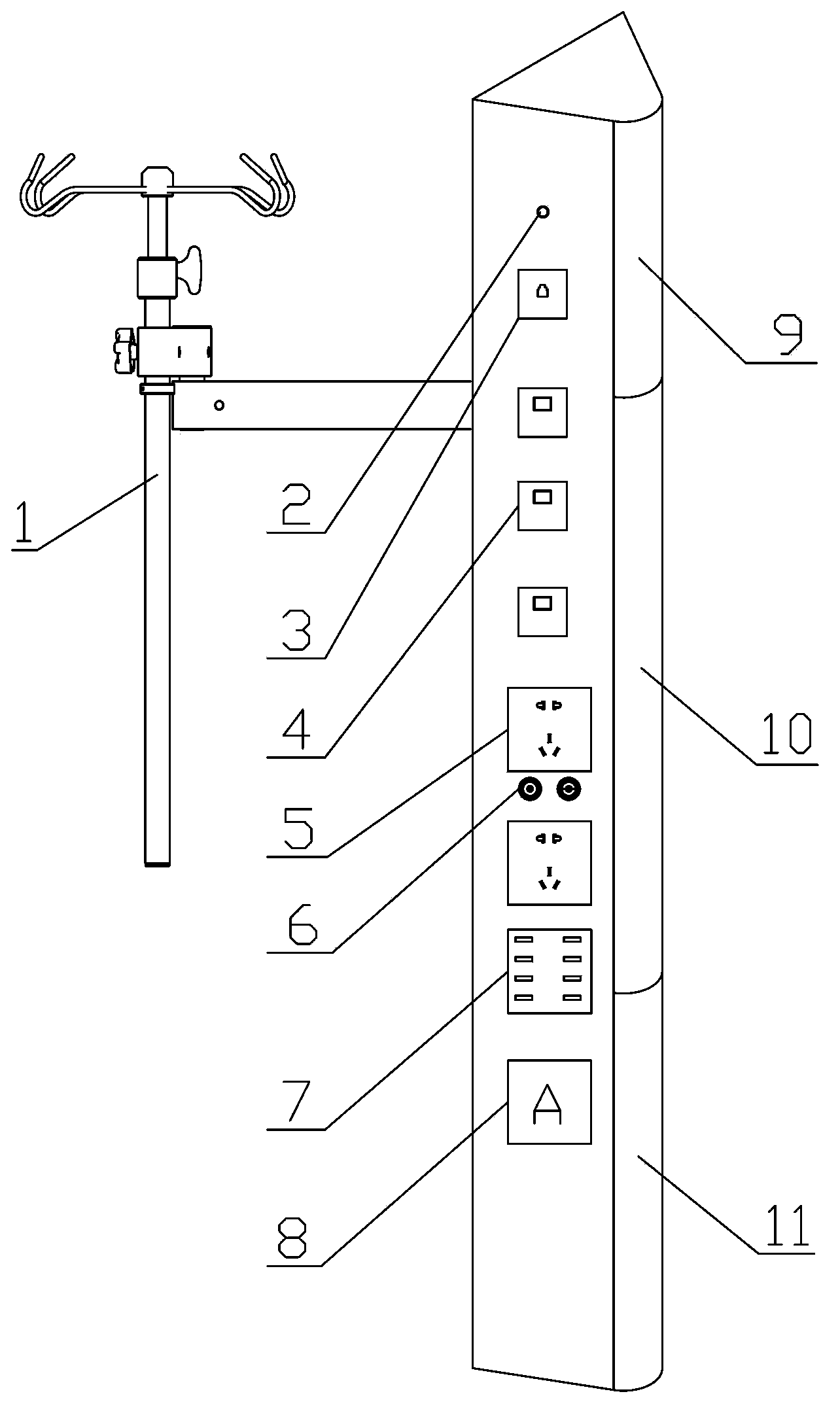 Medical integrated supply device