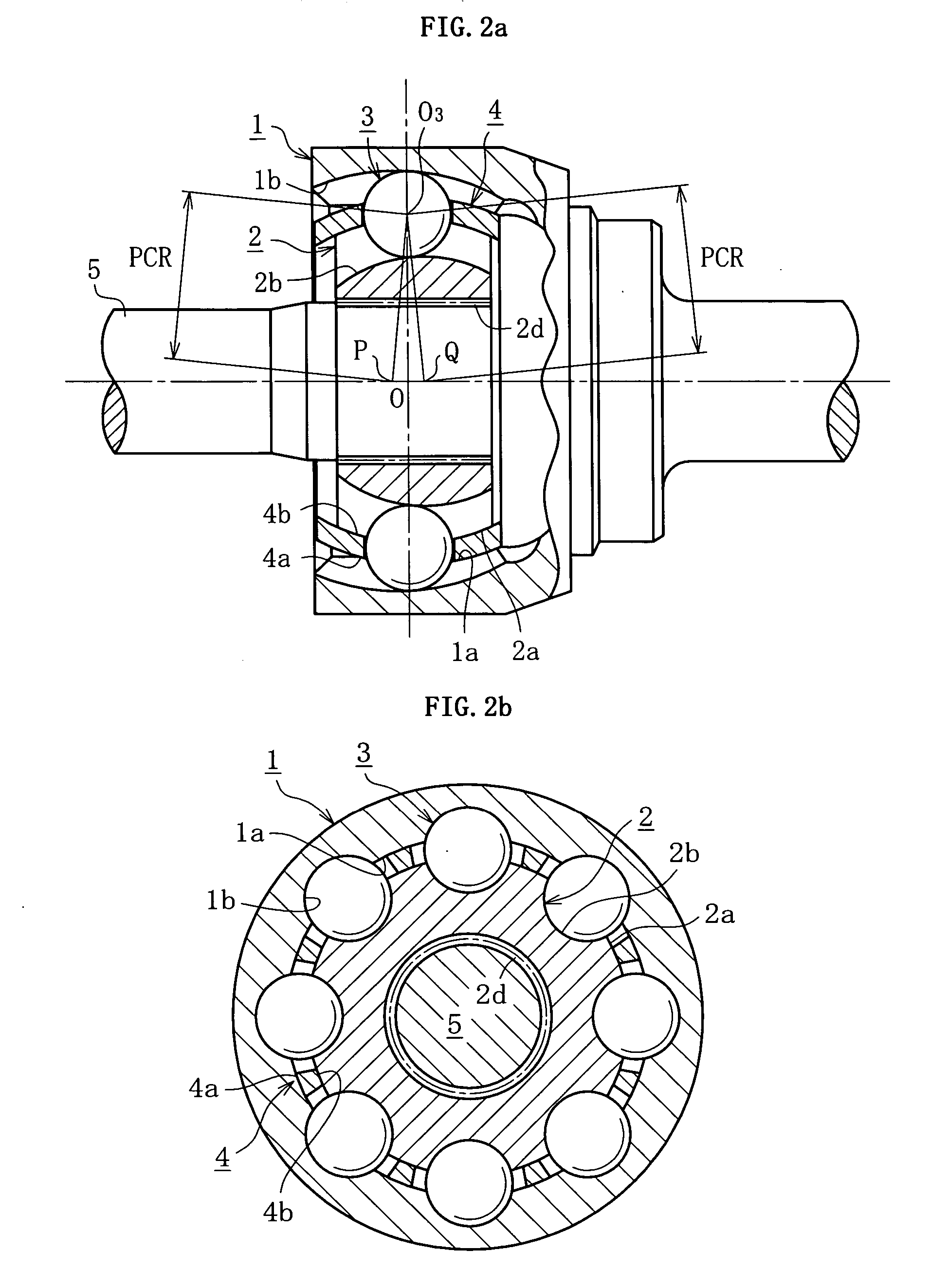 Fixed type constant velocity universal joint