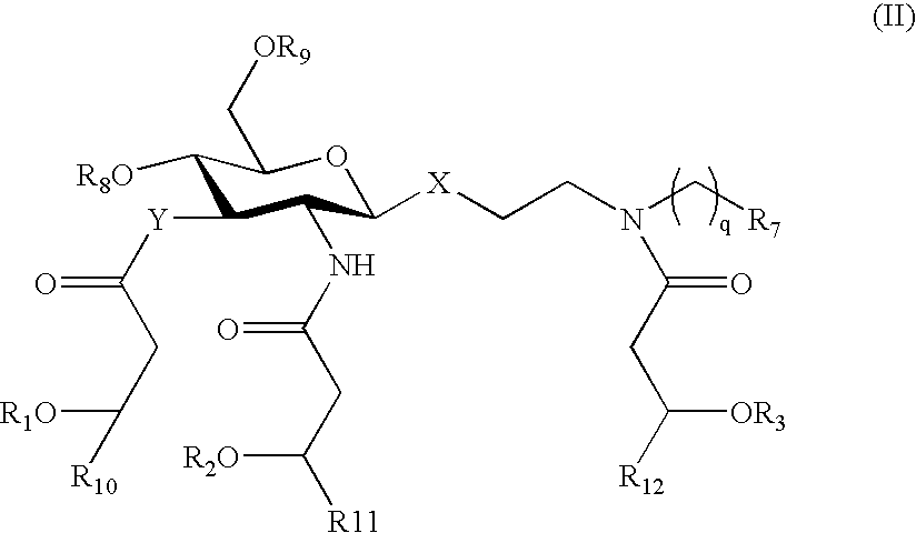 Certain aminoalkyl glucosaminide phosphate compounds and their use