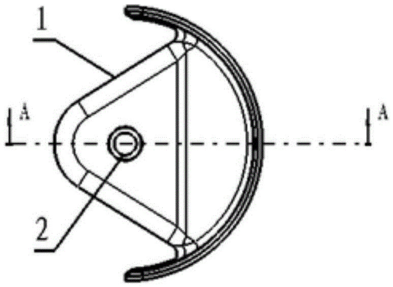 Composite material connecting joint