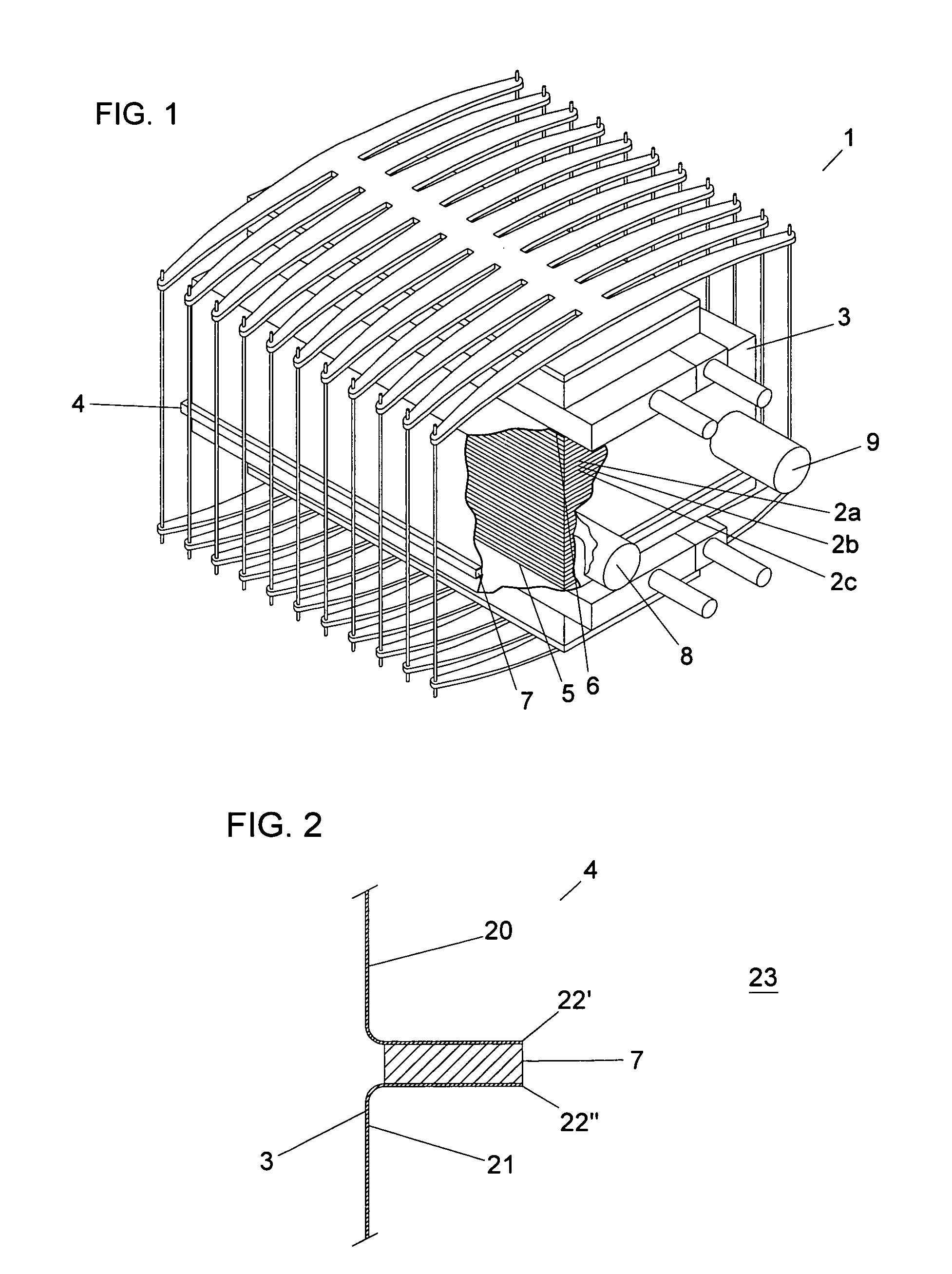 Method and apparatus for dielectric isolation of fuel cells