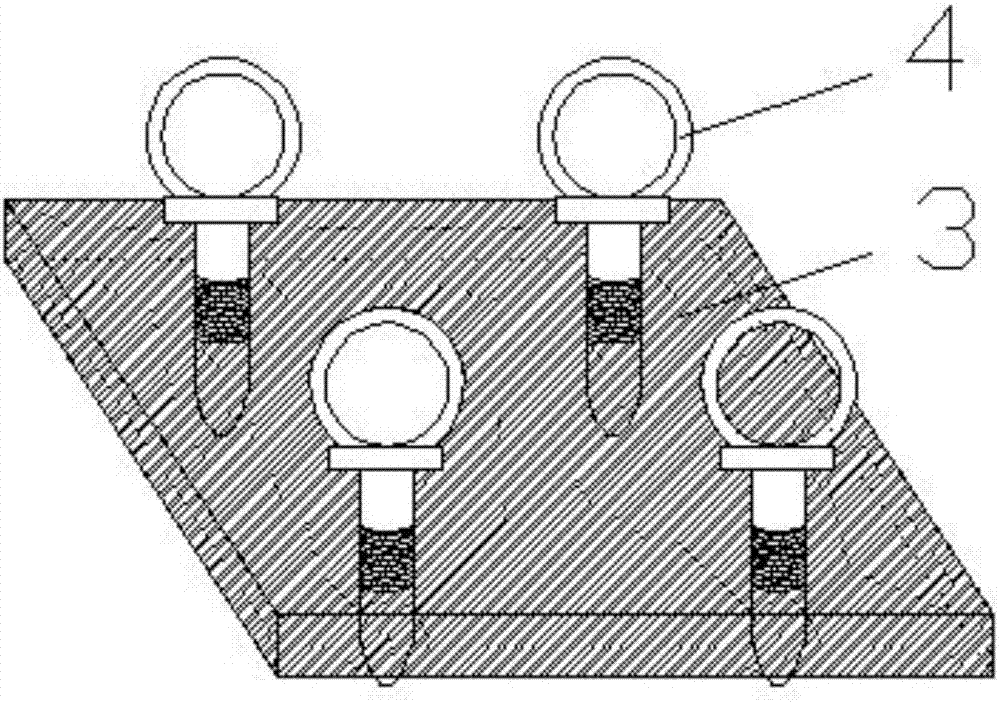 Metal chain-steel fiber concrete beam component