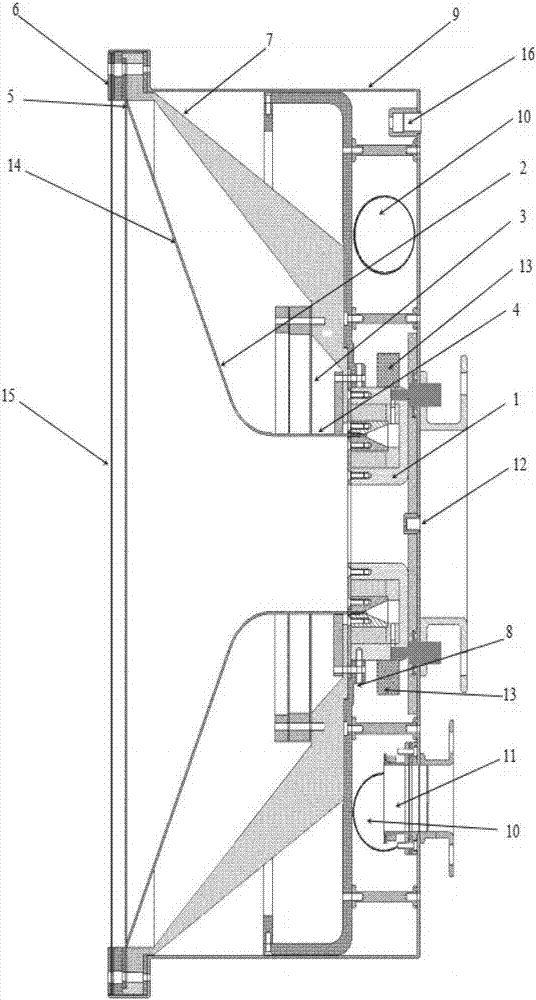 Jellyfish driving infrasonic wave acoustic generator