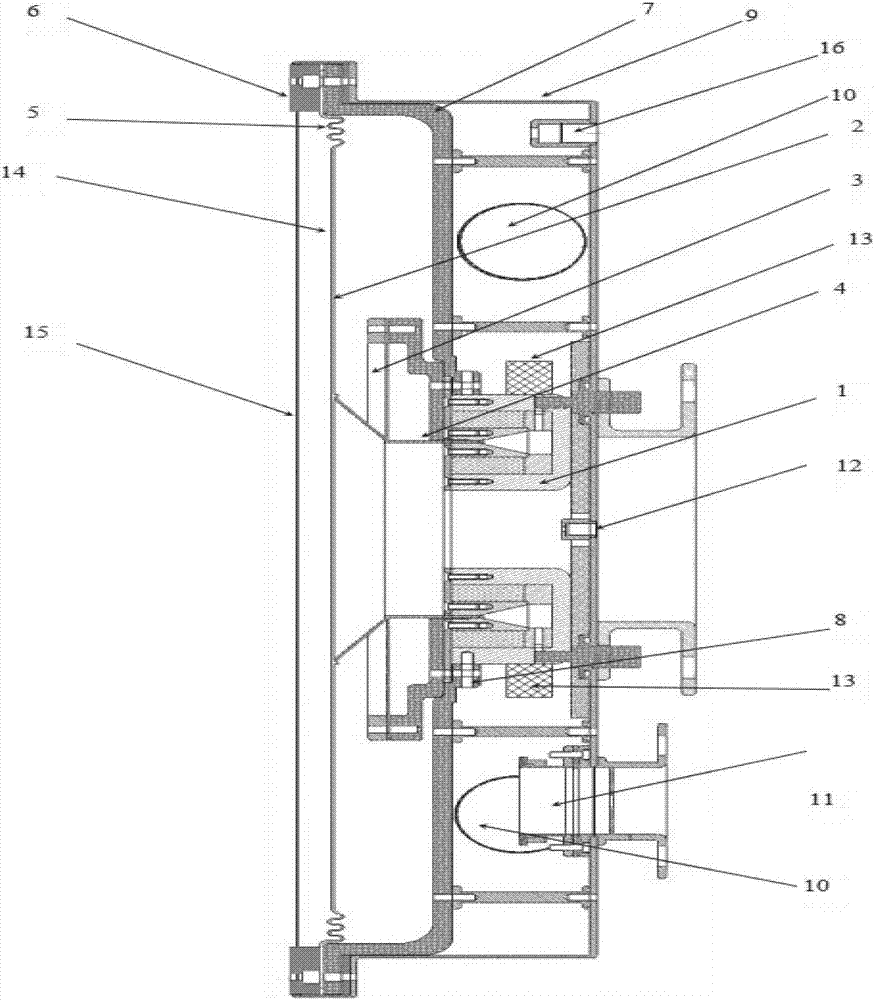 Jellyfish driving infrasonic wave acoustic generator