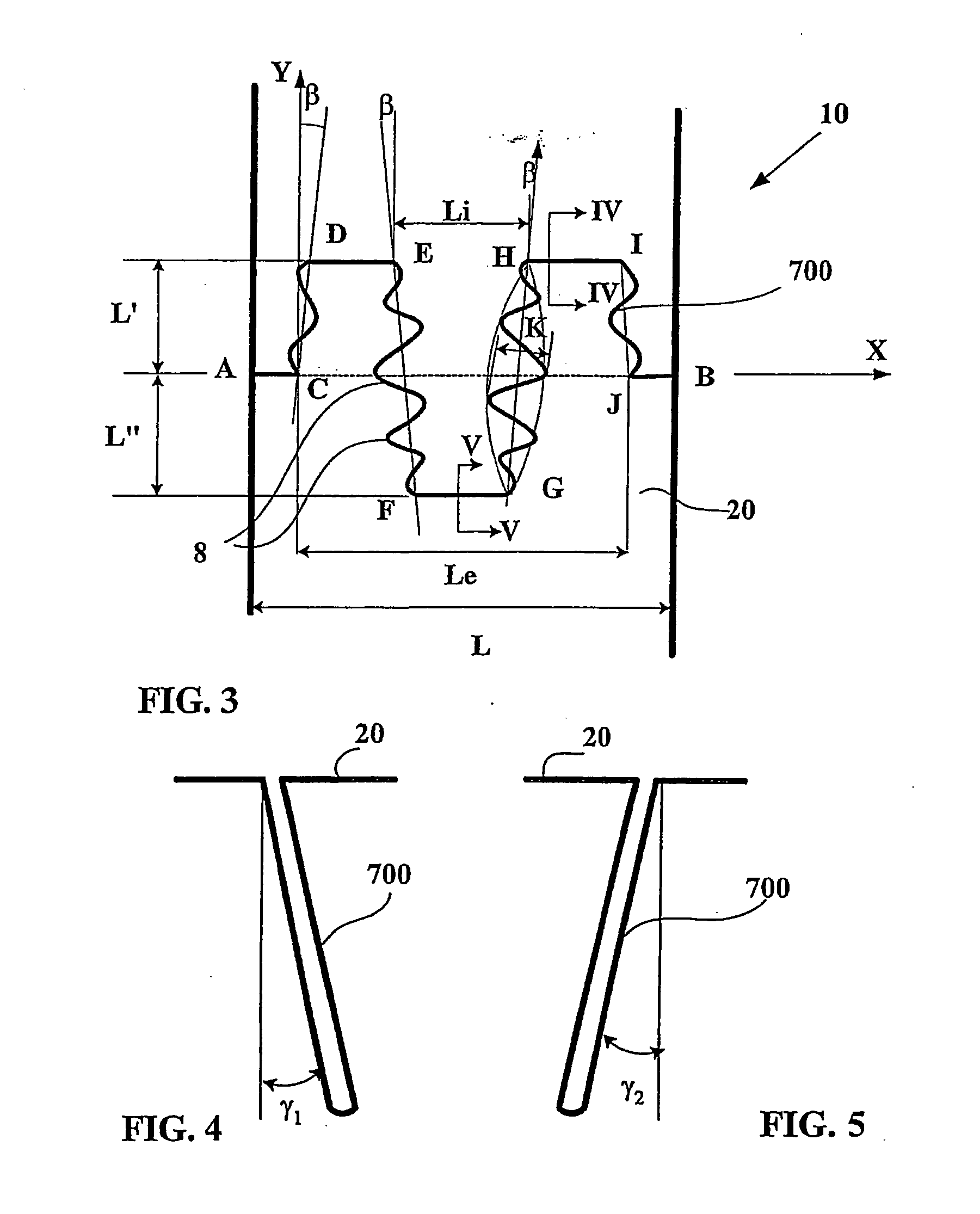 Tire tread provided with incisions