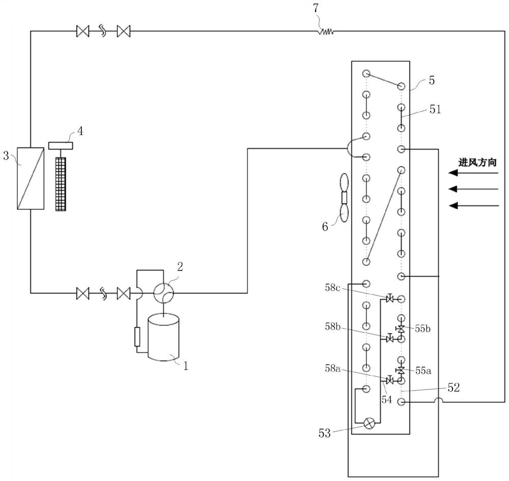 Outdoor unit condenser, outdoor unit and inverter air conditioner