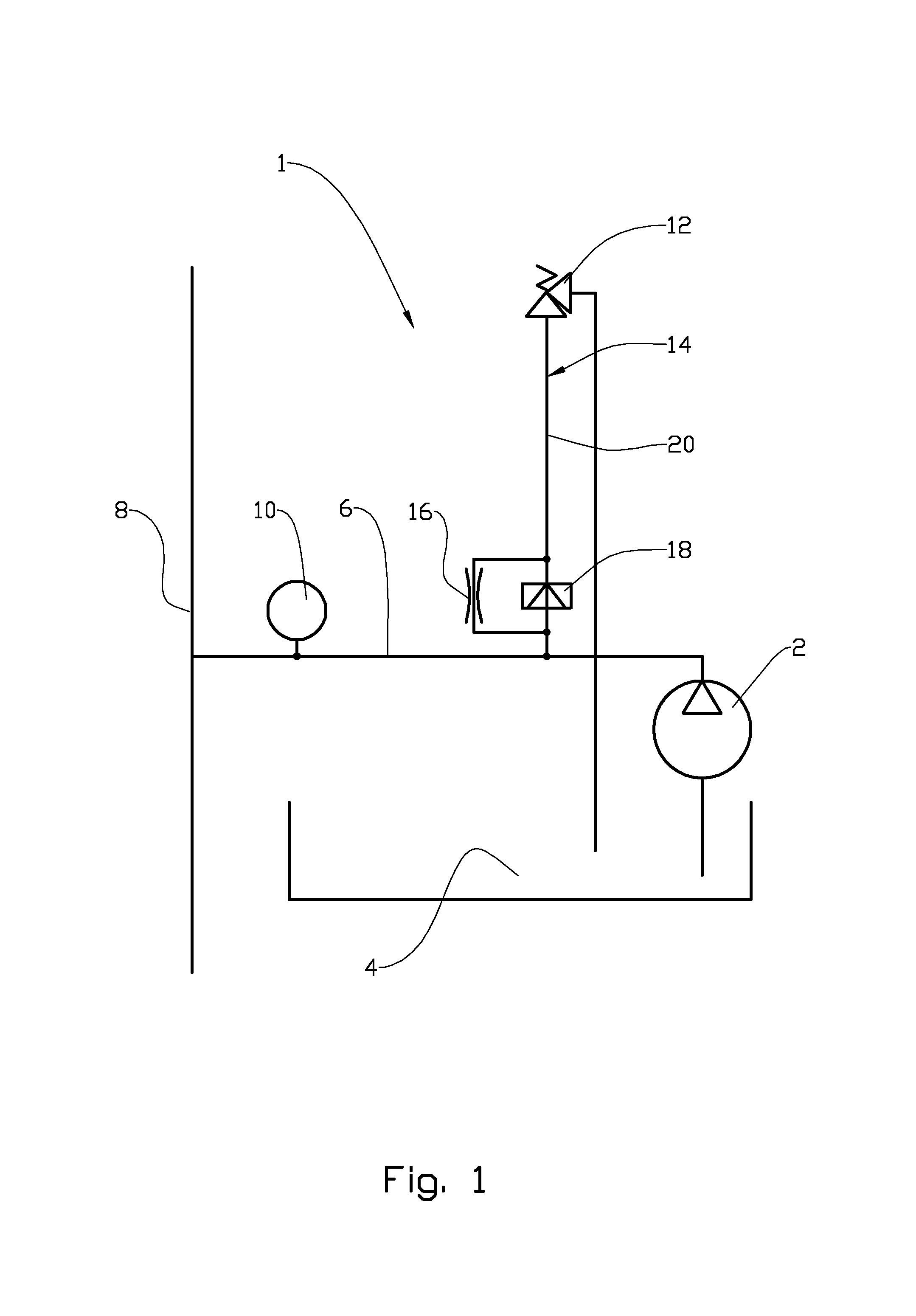 Method and device for preventing a mud relief valve from incorrect opening