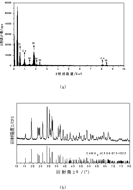 Method for preparing cupric tungstate via electrolysis of cation membrane