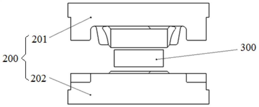 Production process of wheel casing type parts