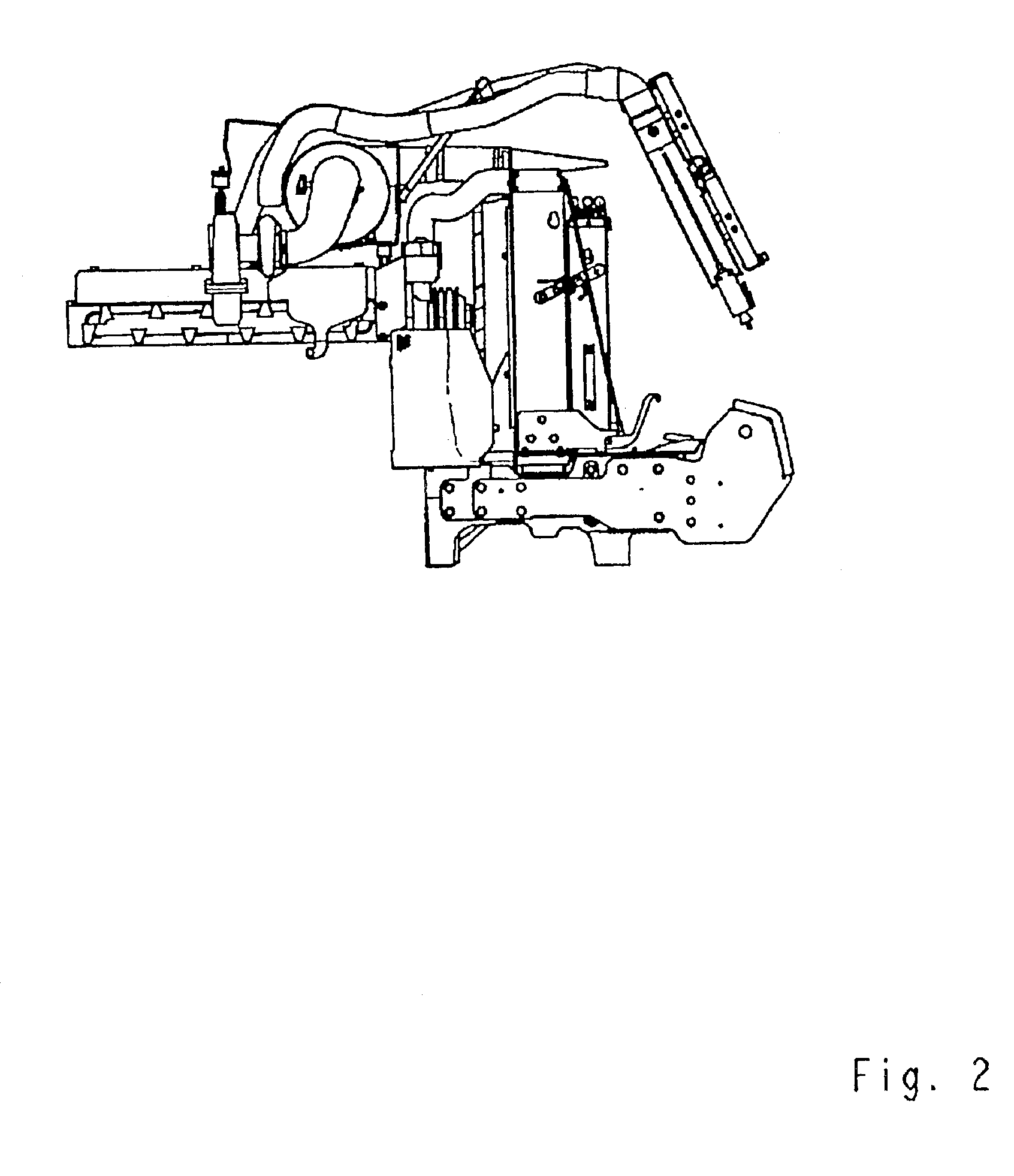 Cooler arrangement for agricultural implements