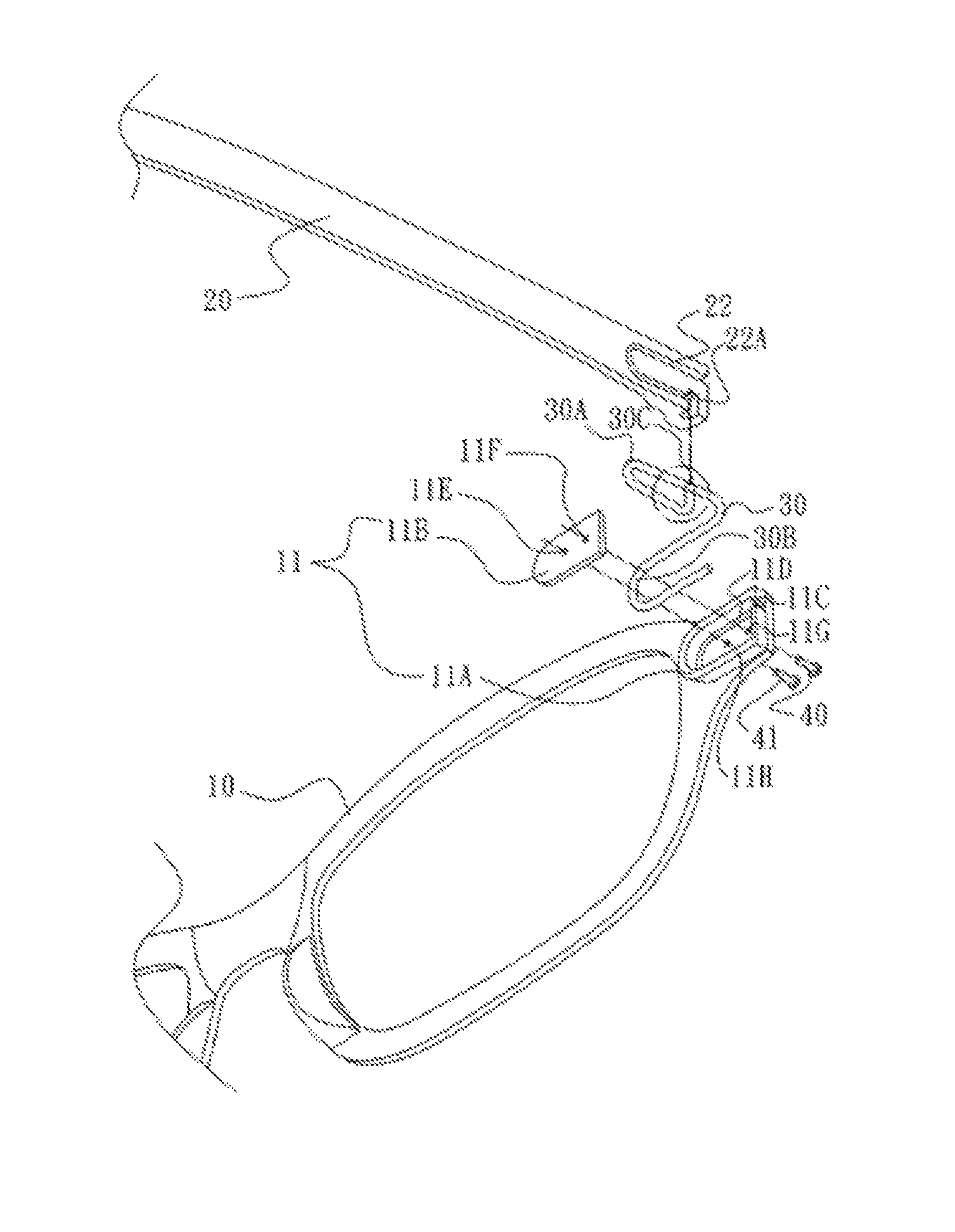 Structure of eyeglasses