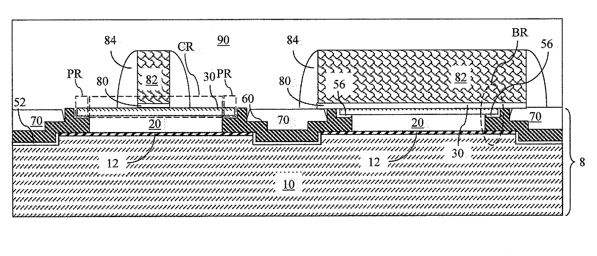 Isolation structures for soi devices with ultrathin soi and ultrathin box