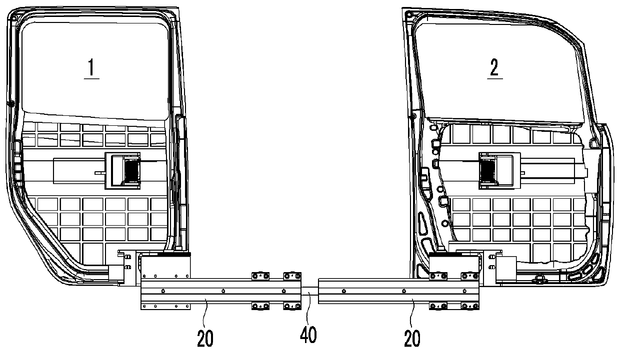 Sliding door device for vehicle