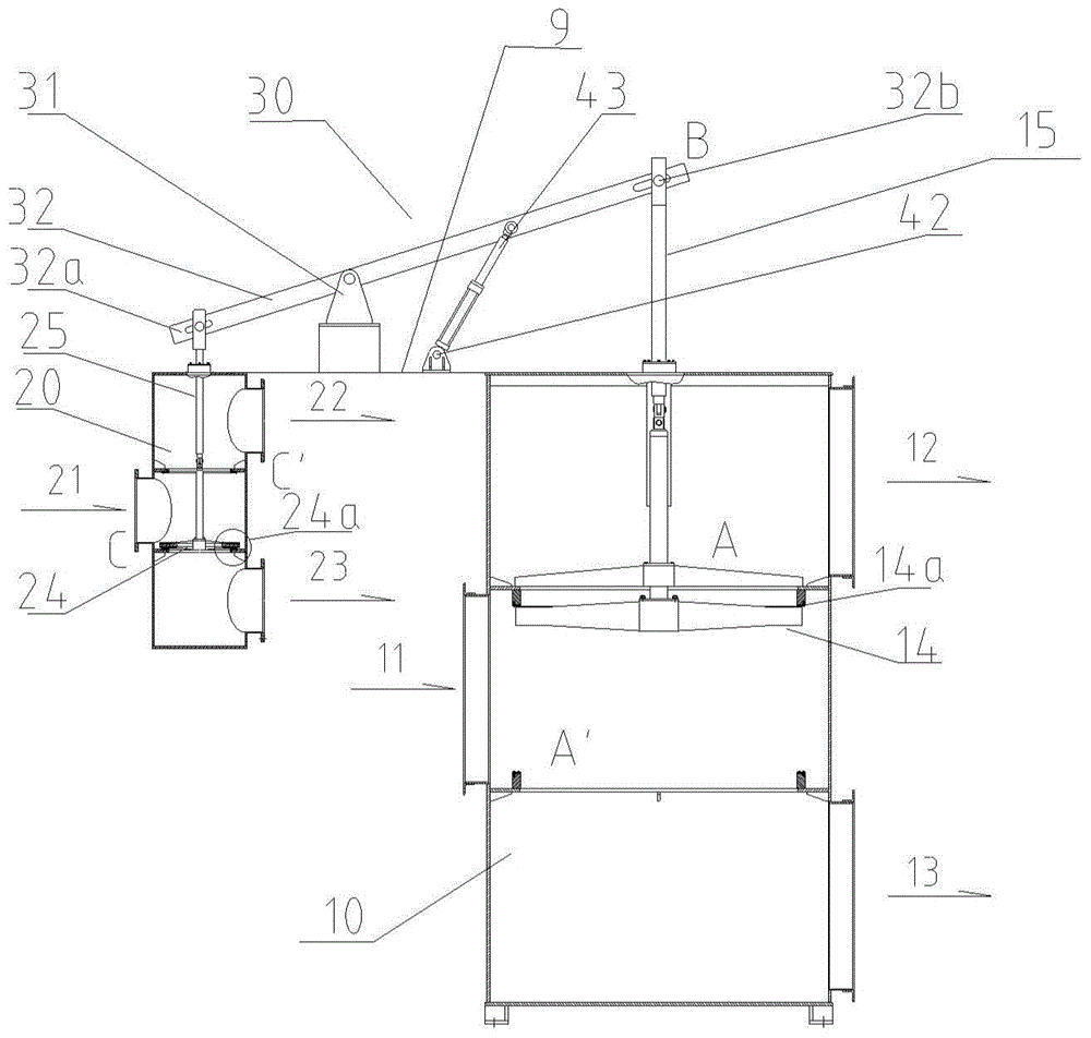 Mechanical linkage shut-off valve